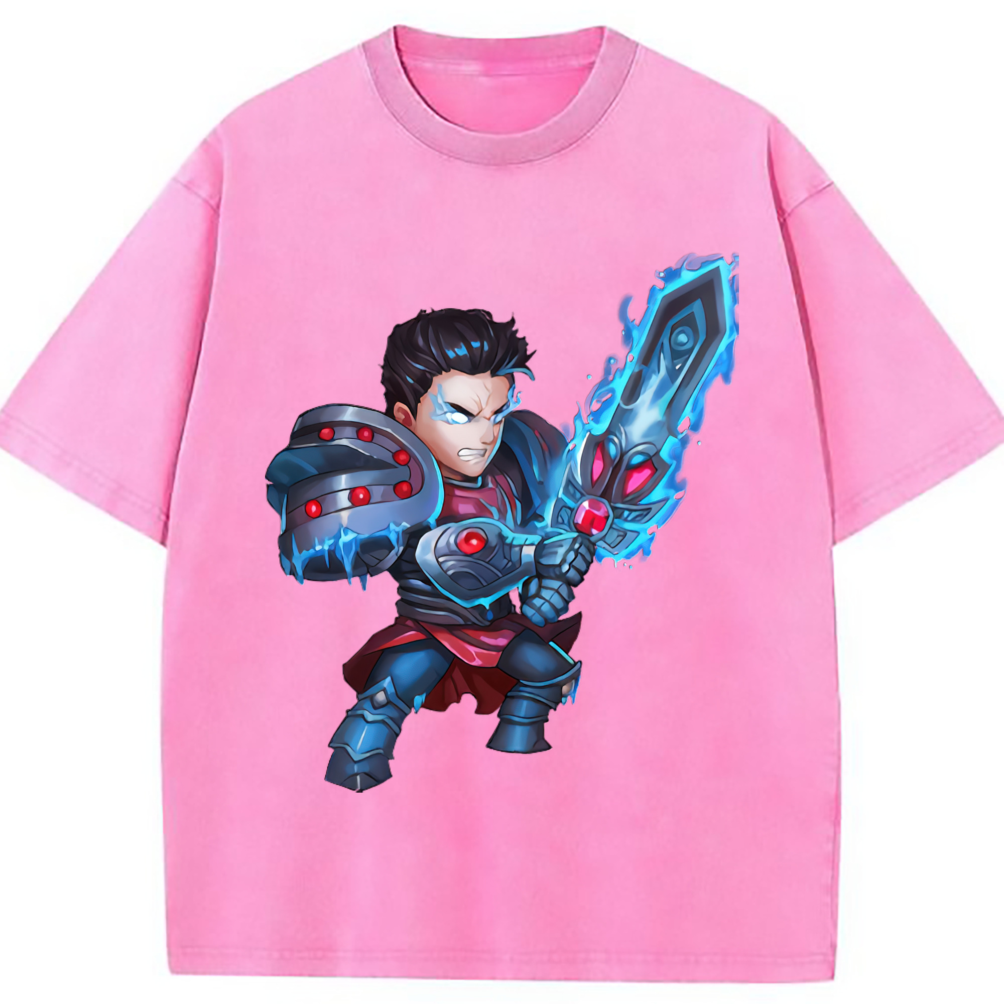 （画像用） リーグ・オブ・レジェンド League of Legends LOL 綿100% ヴィンテージ風 半袖Tシャツ（フロントプリント）